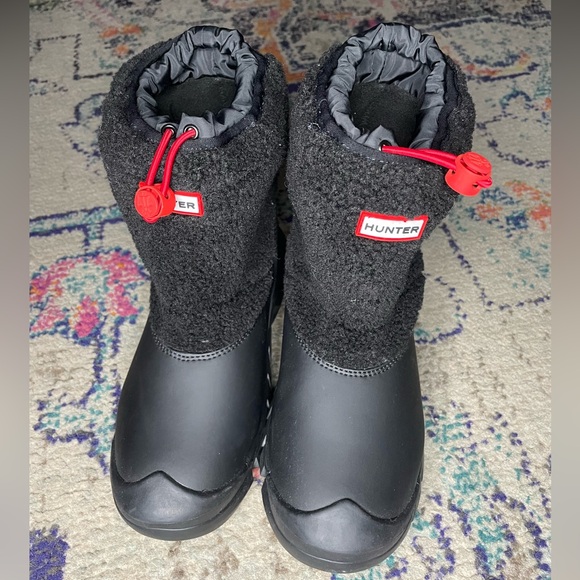 Hunter Wanderer Sherpa Snow Boot US size 3 - Picture 3 of 6